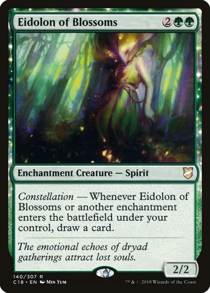 Eidolon of Blossoms, Commander 2018 140