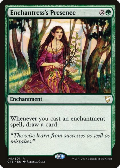Enchantress's Presence, Commander 2018 141