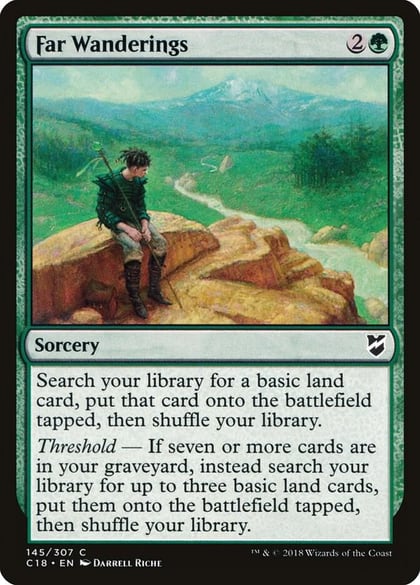 Far Wanderings, Commander 2018 145