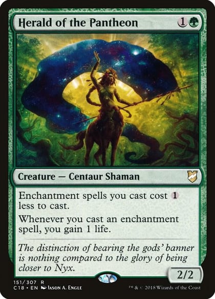 Herald of the Pantheon, Commander 2018 151