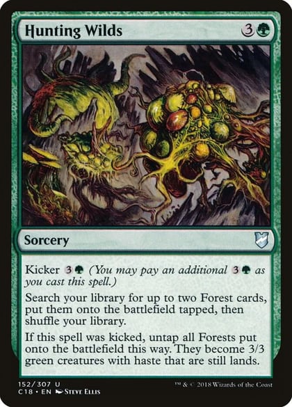 Hunting Wilds, Commander 2018 152
