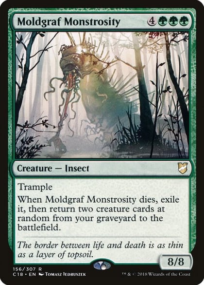 Moldgraf Monstrosity, Commander 2018 156