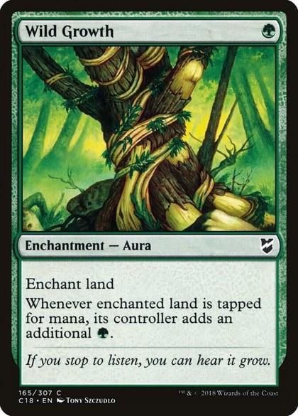 Wild Growth, Commander 2018 165