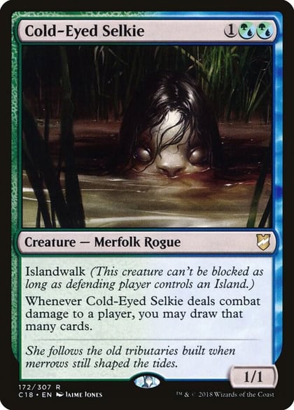 Cold-Eyed Selkie, Commander 2018 172