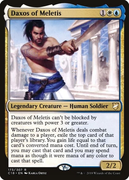 Daxos of Meletis, Commander 2018 173