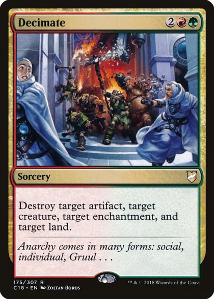 Decimate, Commander 2018 175