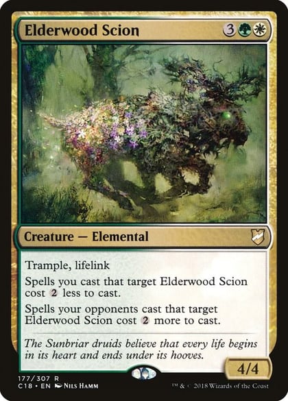 Elderwood Scion, Commander 2018 177