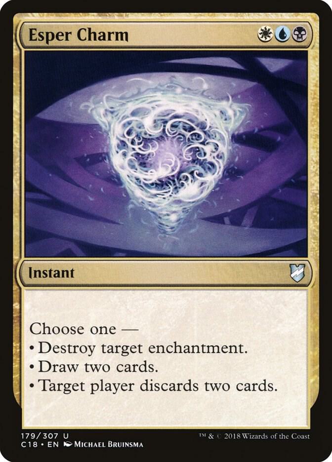 Esper Charm, Commander 2018 179