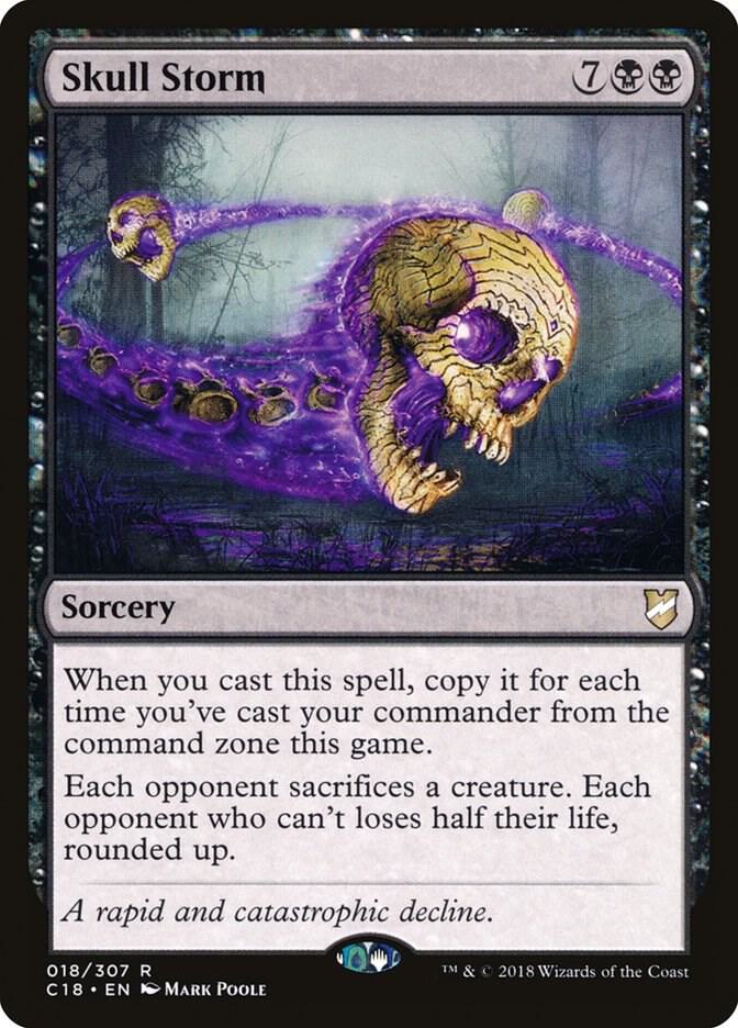 Skull Storm, Commander 2018 18