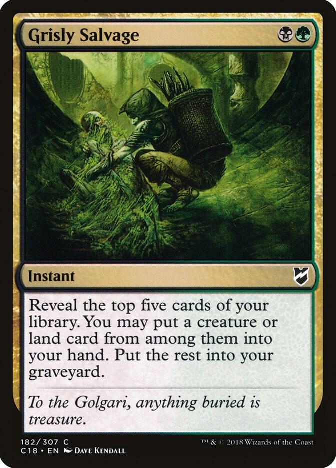 Grisly Salvage, Commander 2018 182