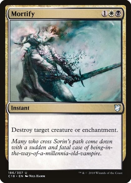 Mortify, Commander 2018 186