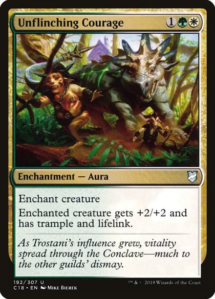 Unflinching Courage, Commander 2018 192