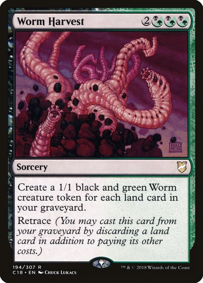 Worm Harvest, Commander 2018 194
