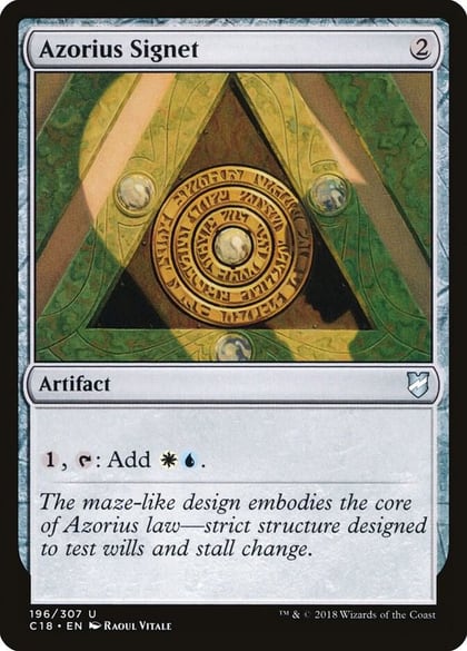 Azorius Signet, Commander 2018 196