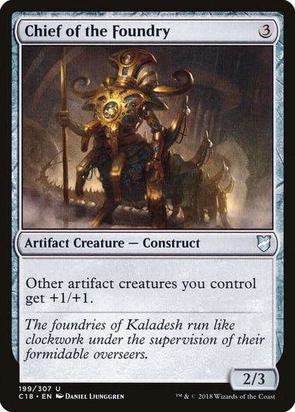Chief of the Foundry, Commander 2018 199