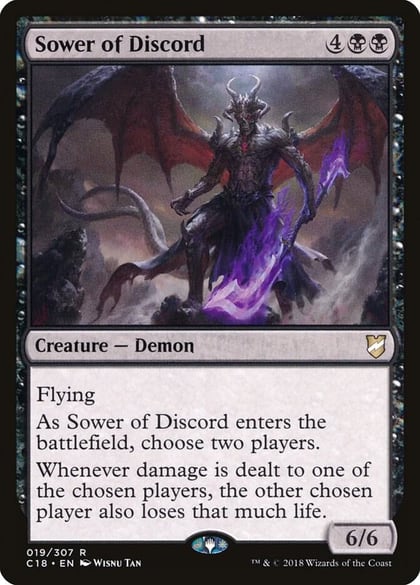 Sower of Discord, Commander 2018 19