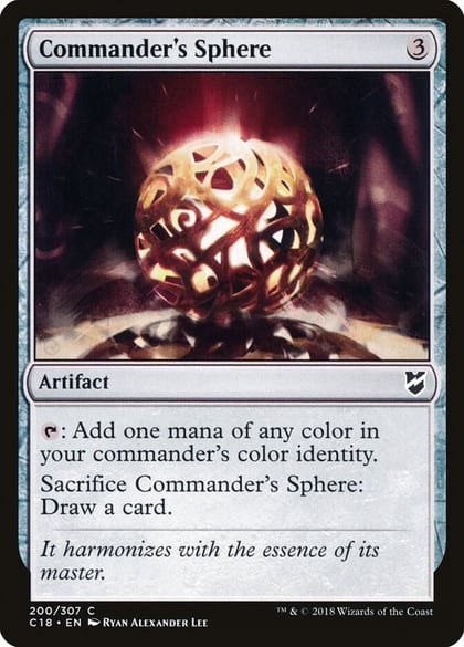Commander's Sphere, Commander 2018 200