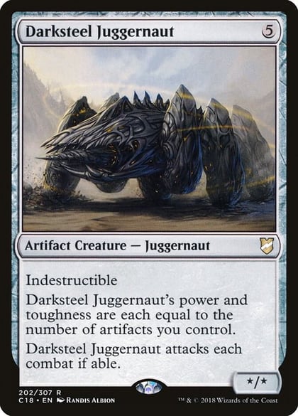 Darksteel Juggernaut, Commander 2018 202