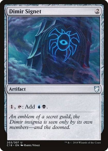 Dimir Signet, Commander 2018 203
