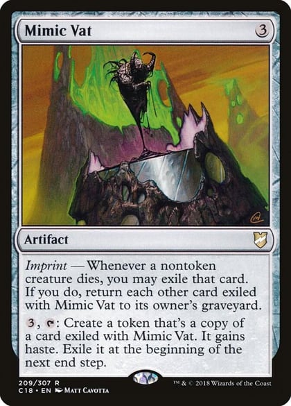 Mimic Vat, Commander 2018 209