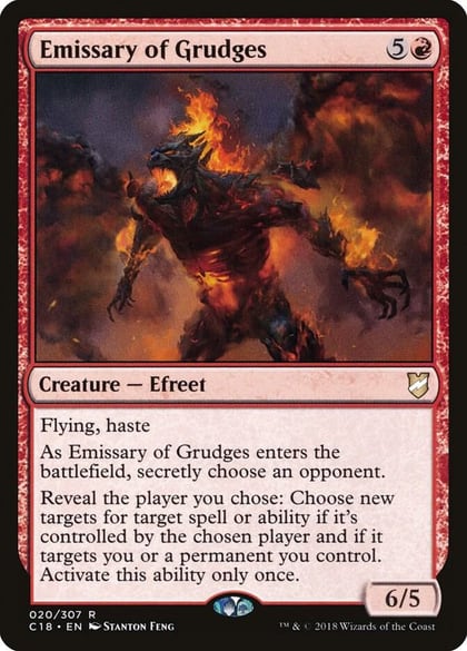 Emissary of Grudges, Commander 2018 20