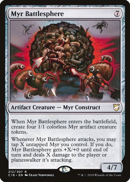 Myr Battlesphere, Commander 2018 212