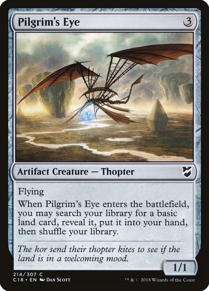 Pilgrim's Eye, Commander 2018 214