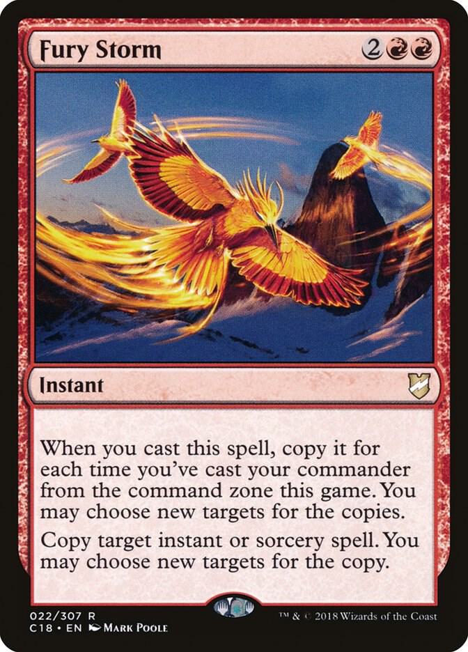 Fury Storm, Commander 2018 22