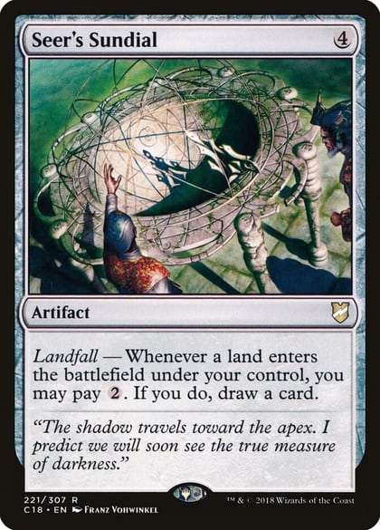 Seer's Sundial, Commander 2018 221