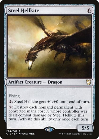 Steel Hellkite, Commander 2018 224