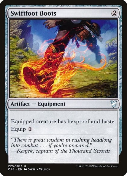 Swiftfoot Boots, Commander 2018 225
