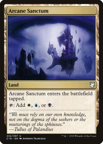 Arcane Sanctum, Commander 2018 232