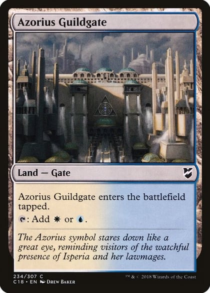 Azorius Guildgate, Commander 2018 234