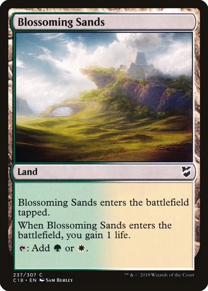 Blossoming Sands, Commander 2018 237