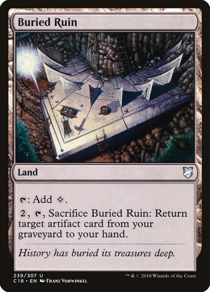 Buried Ruin, Commander 2018 239