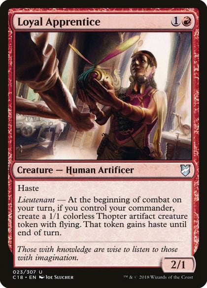 Loyal Apprentice, Commander 2018 23