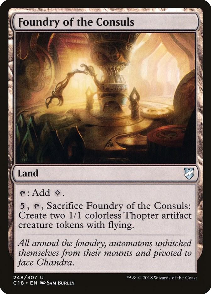 Foundry of the Consuls, Commander 2018 248