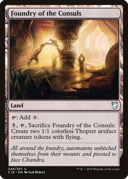 Foundry of the Consuls, Commander 2018 248