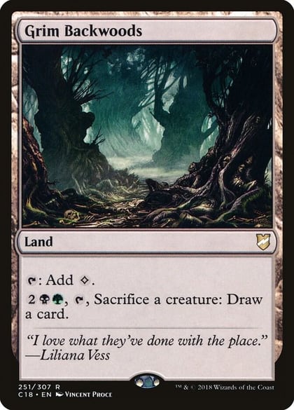 Grim Backwoods, Commander 2018 251