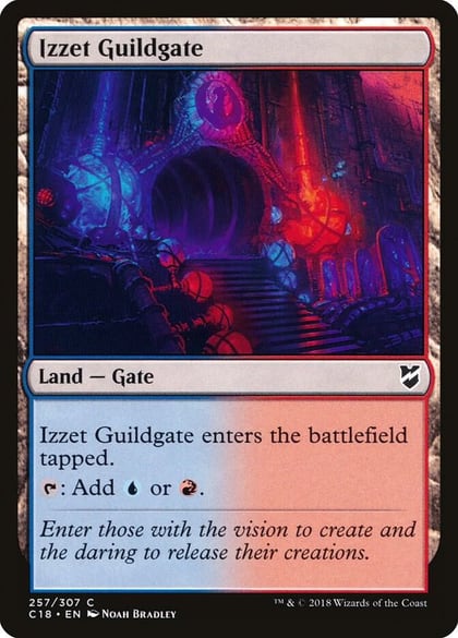 Izzet Guildgate, Commander 2018 257
