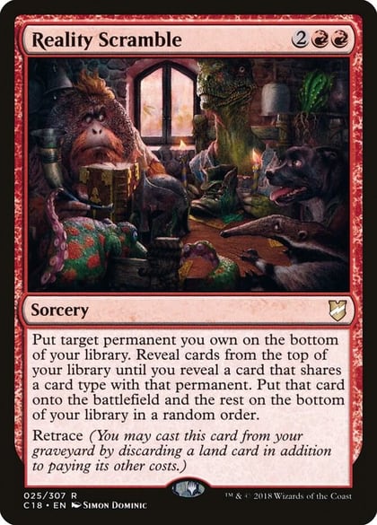 Reality Scramble, Commander 2018 25