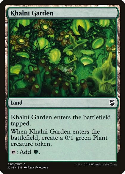 Khalni Garden, Commander 2018 262