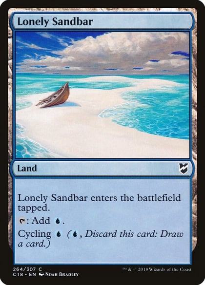 Lonely Sandbar, Commander 2018 264