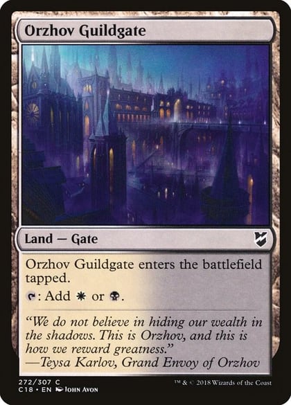Orzhov Guildgate, Commander 2018 272