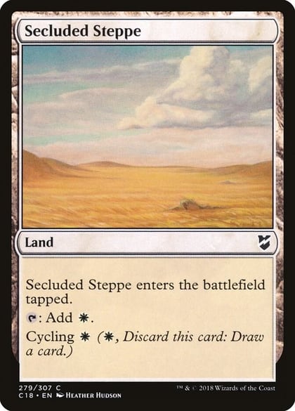 Secluded Steppe, Commander 2018 279
