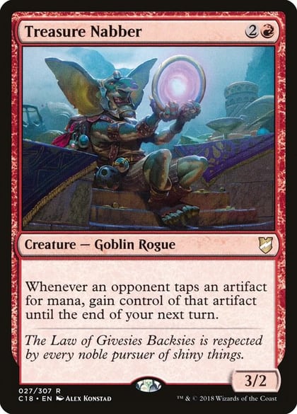 Treasure Nabber, Commander 2018 27