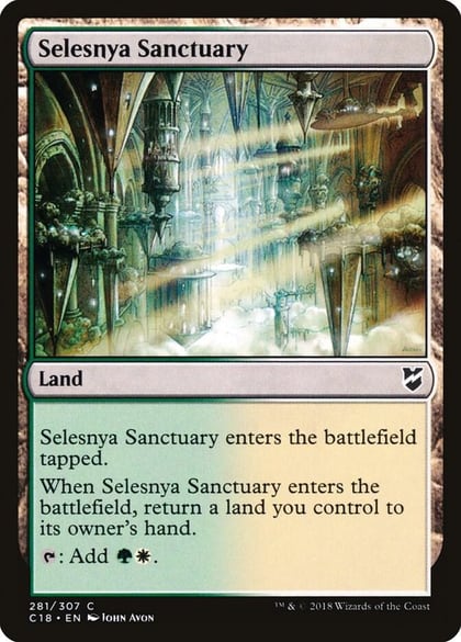 Selesnya Sanctuary, Commander 2018 281
