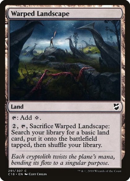 Warped Landscape, Commander 2018 291