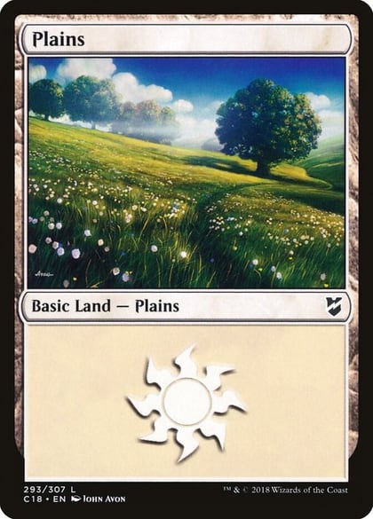 Plains (293), Commander 2018 293