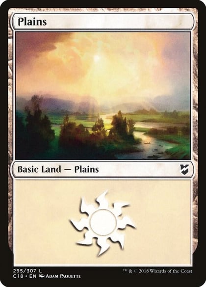Plains (295), Commander 2018 295